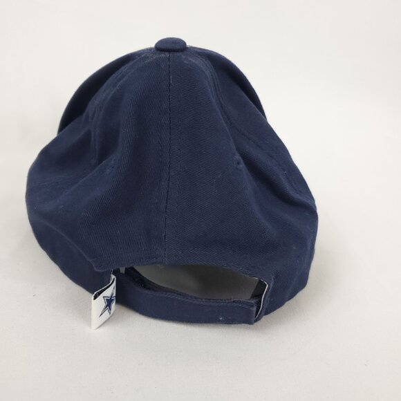 Dallas Cowboys Navy Blue/Grey Embroidered Logo Ball Cap OSFA Mesh - Picture 4 of 11